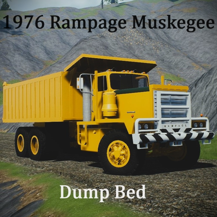 1976 Rampage Muskegee OHT-112 Dump Bed