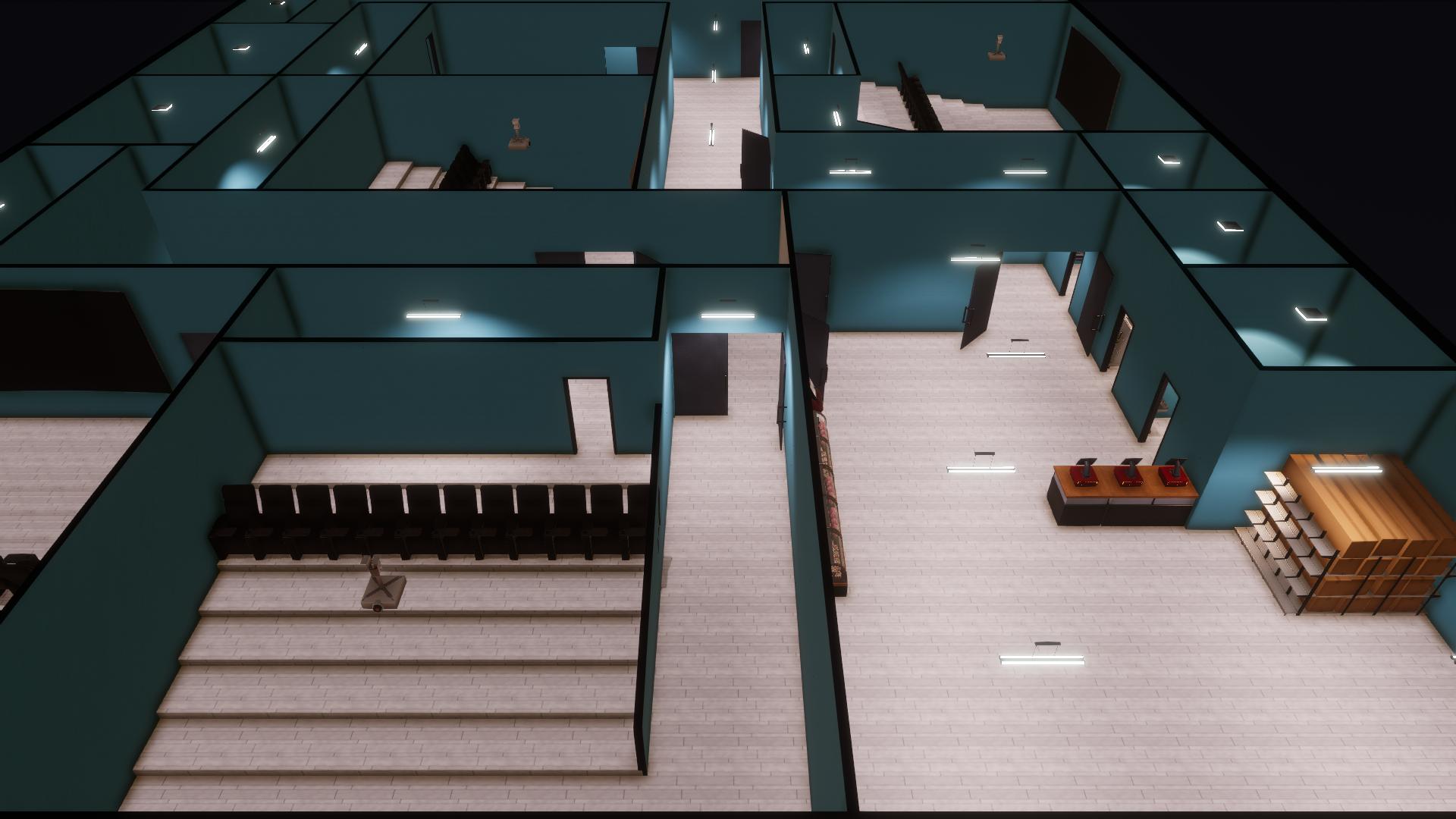 【小糖仁蓝图】S1电影院【已装修墙纸地板】 preview
