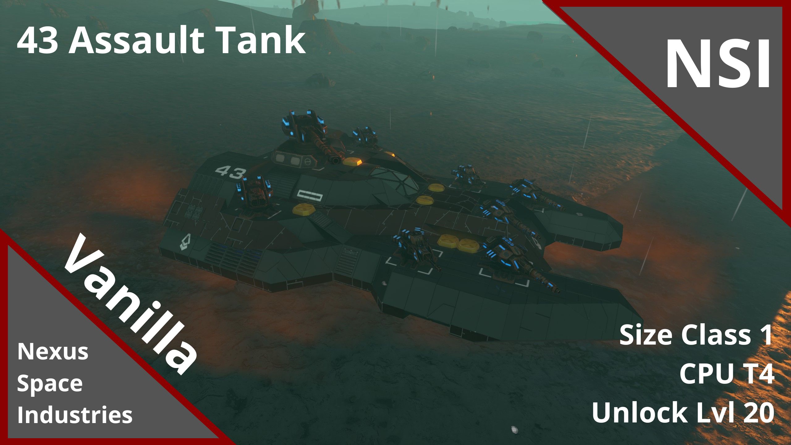 43 Assault Tank (Vanilla)
