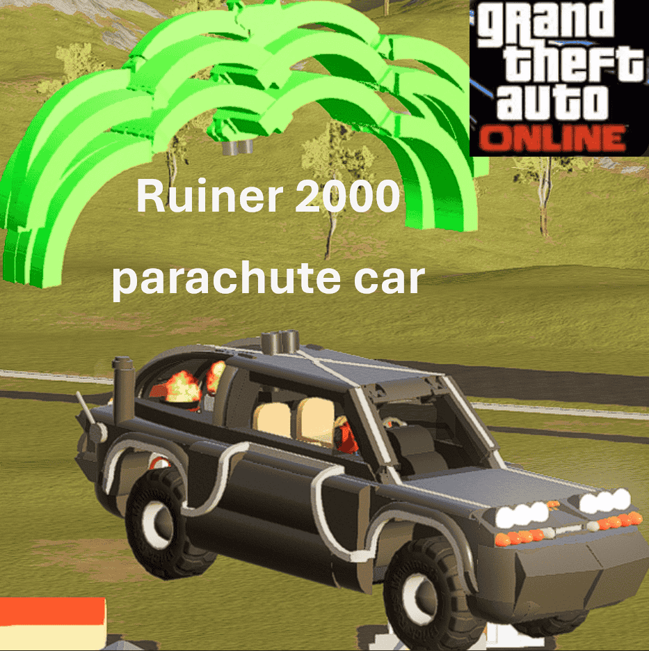 Ruiner 2000 parachute car