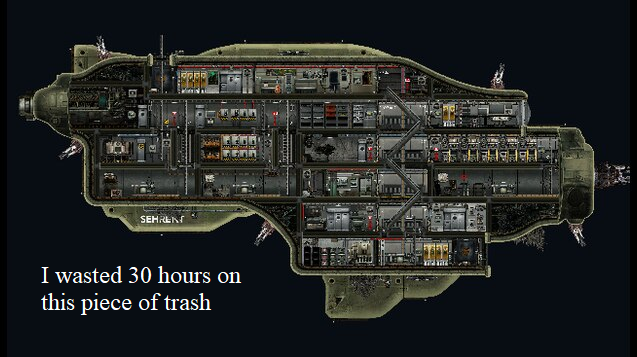 Sehrent - Utility Vessel & Failed Restoration Project – Barotrauma Mod
