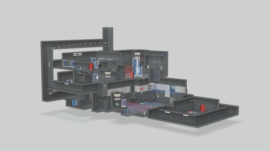 Cooperative Test Chamber 2.2 by Dzhi_Man