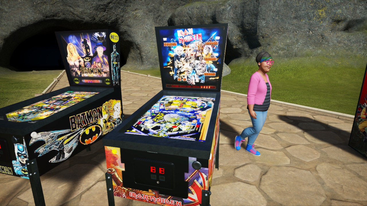 pinball-Ironmaiden flipper Ironmaiden