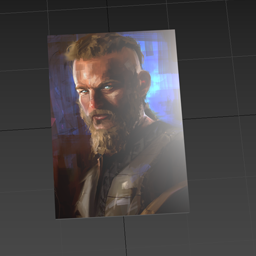 Ragnar Lothbrok painting