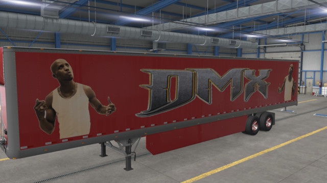 DMX Tribute Skin for SCS 53' Ownable Box Trailers