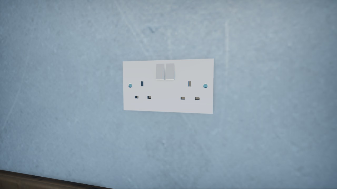 UK Double Socket