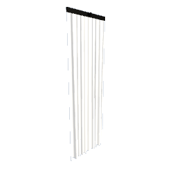 Curtain - White Short