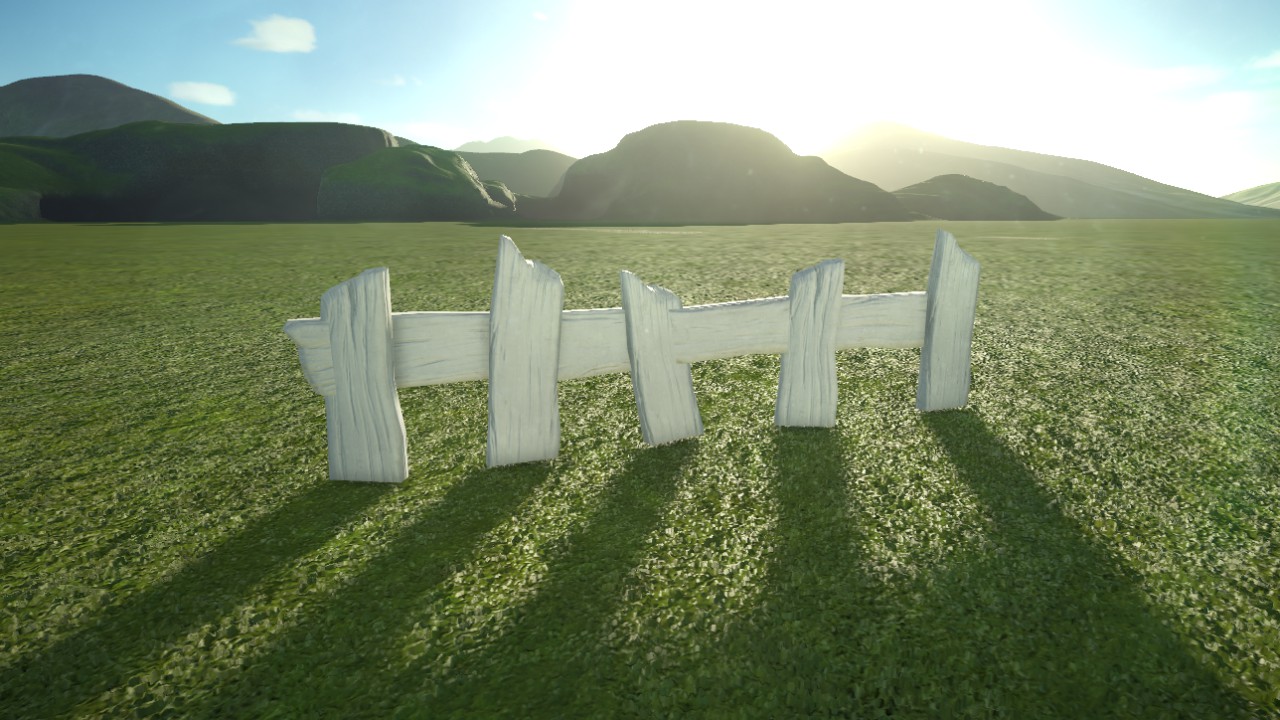 white Fence - Zenith
