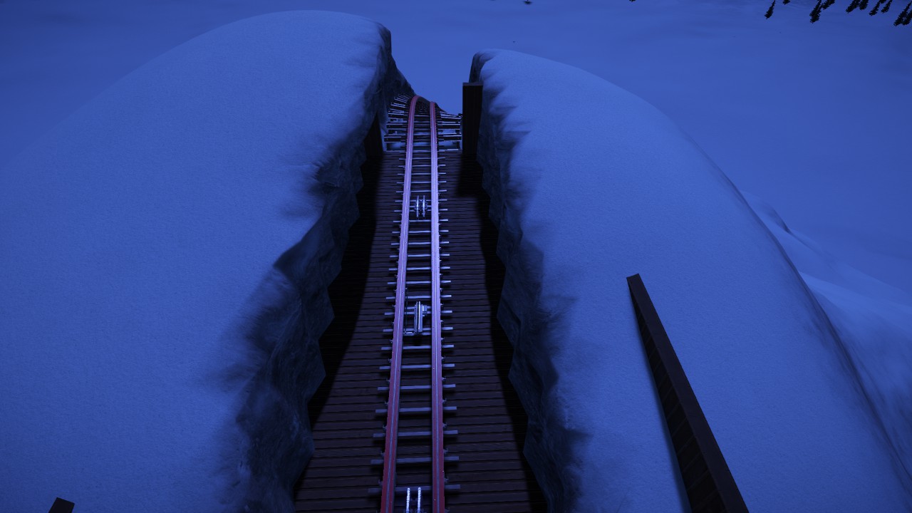 snow coaster (cave coaster)
