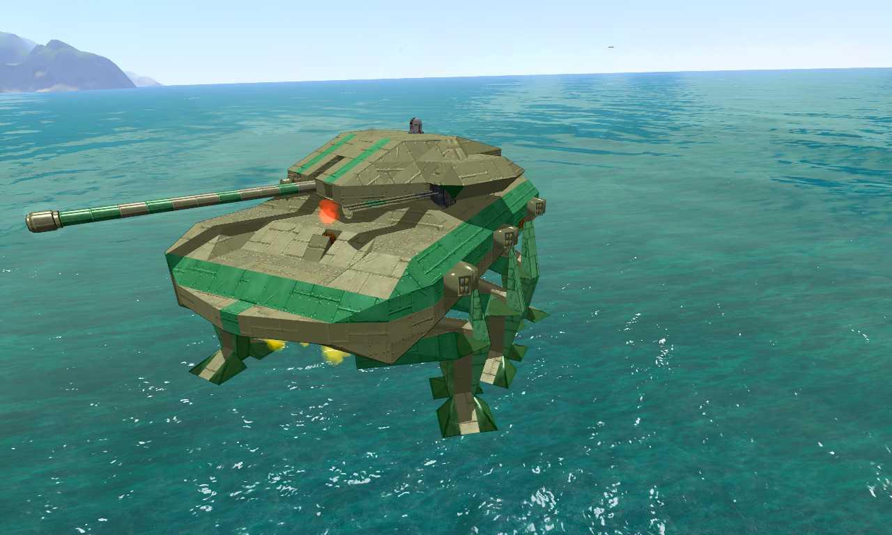 Prototype Walking Tank