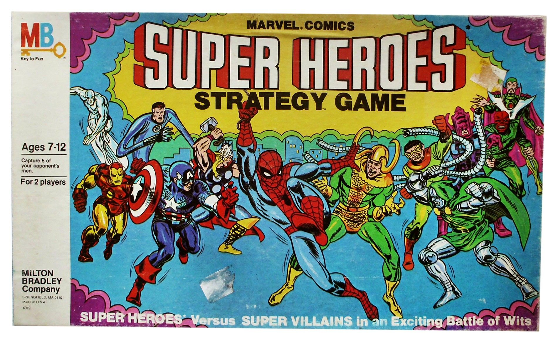 Marvel Super Heroes Stratgy Game (1980)