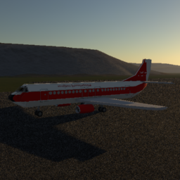 Softbody AIR LINER 737-400 Redline International