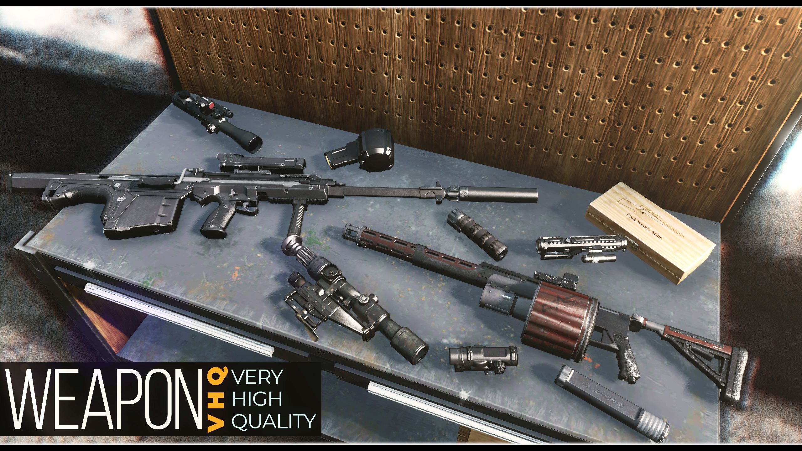 VHQ Weapon Pack