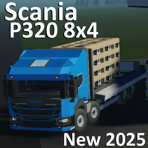 Scania P320 8x4 2025 (Flatbed Body)