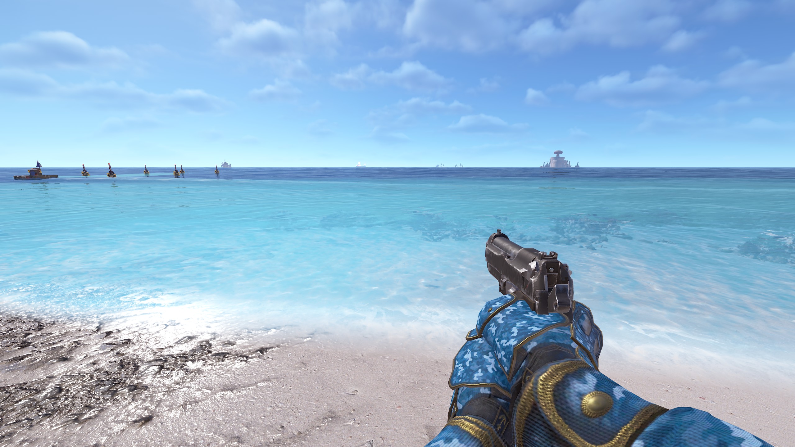 Naval Camo Roadsign Gloves thumbnail 3