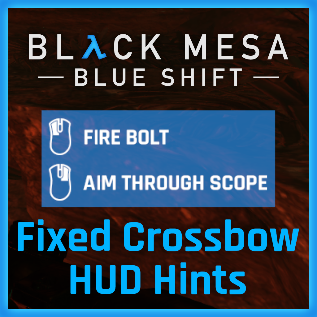 Fixed Crossbow HUD Hints for BM:BS