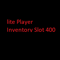 [Enhanced]  lite PlayerInventory Slot 400