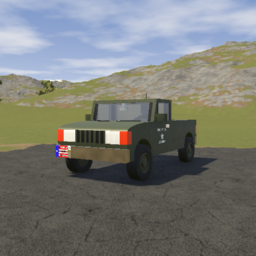 Ground Breaker Pickup Truck Military preview