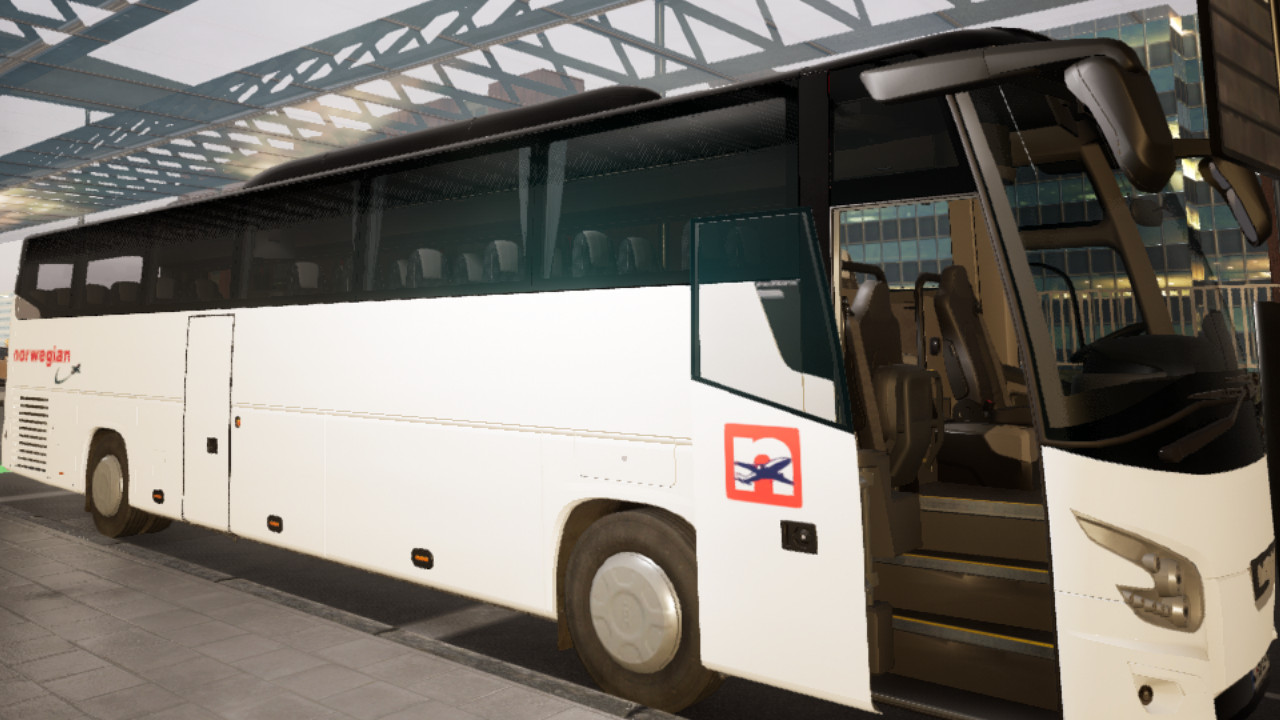 Norwegian Air Shuttle Bus