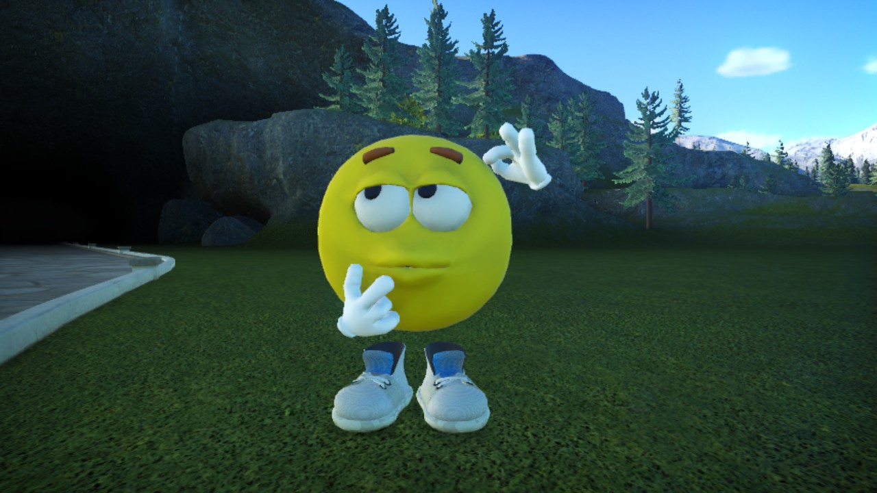 smiley thinking flexy color