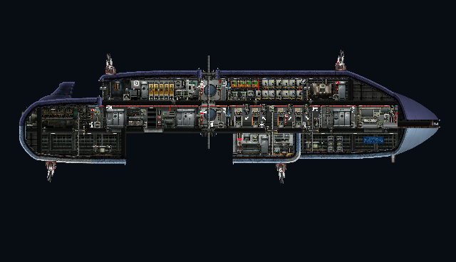 Nalfish (enhanced Azimuth with shuttle) – Barotrauma Mod