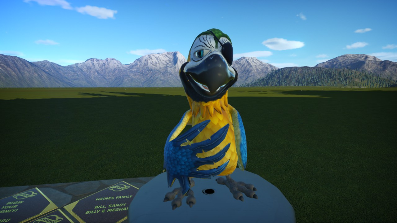 parot -perroquet 1 JAUNE