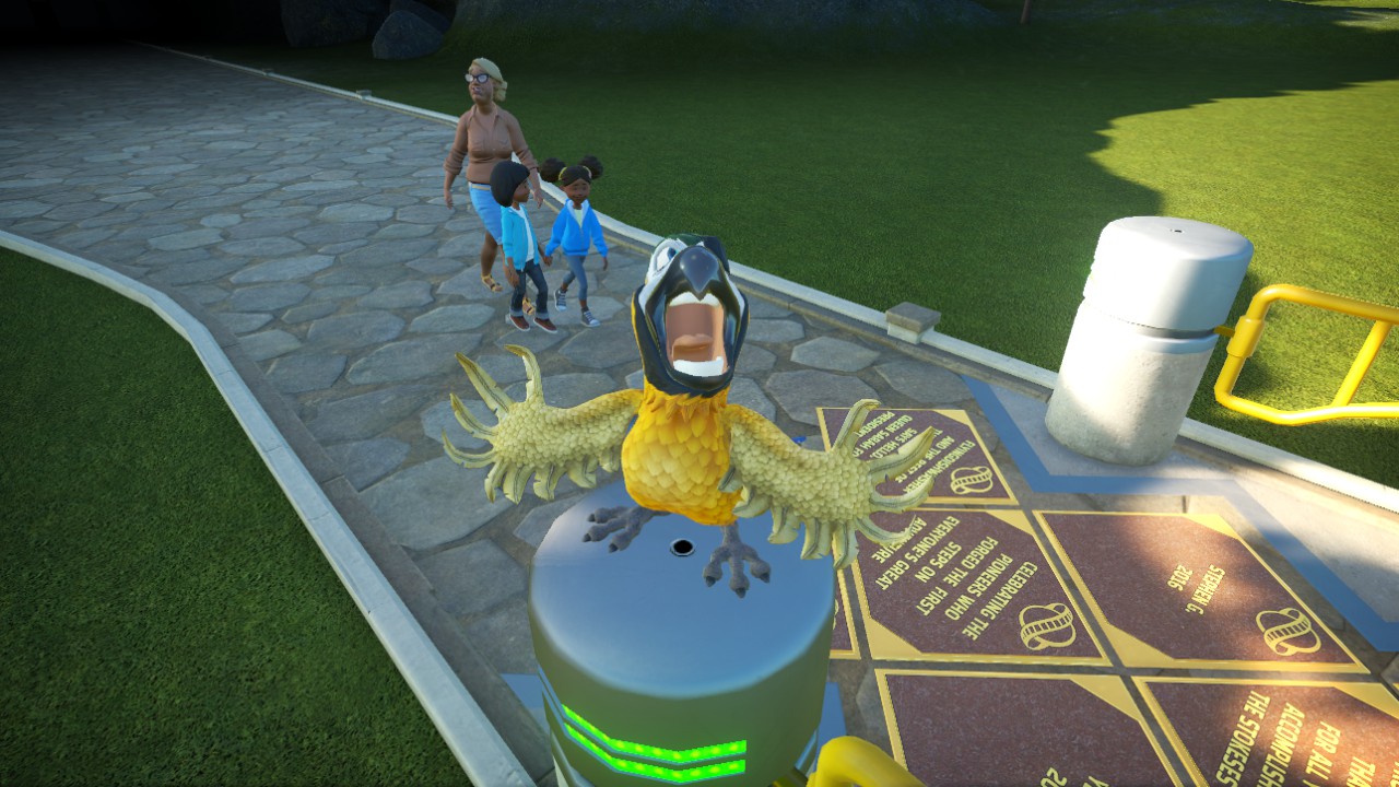 parot -perroquet 2 JAUNE
