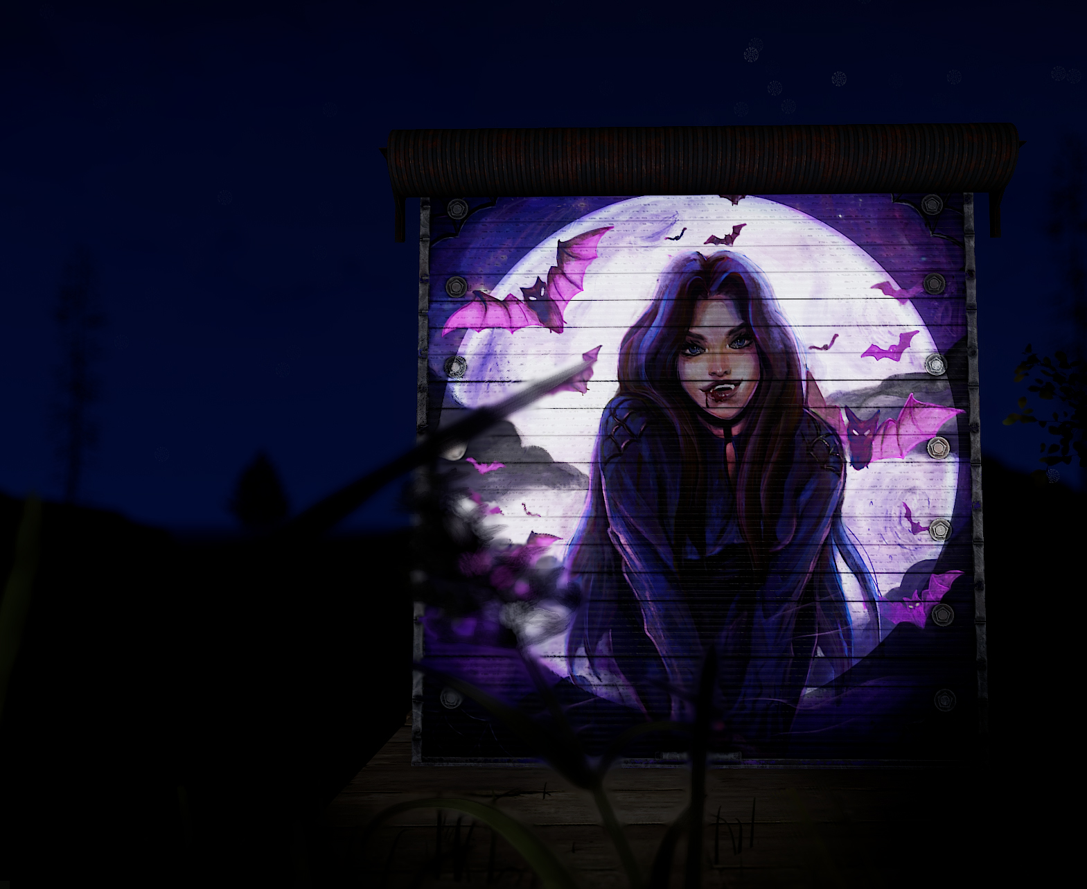 DyannaTV Garage Door