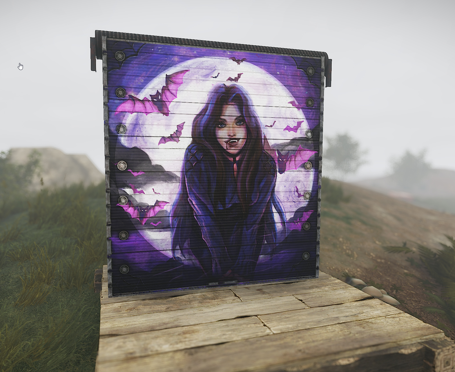 DyannaTV Garage Door