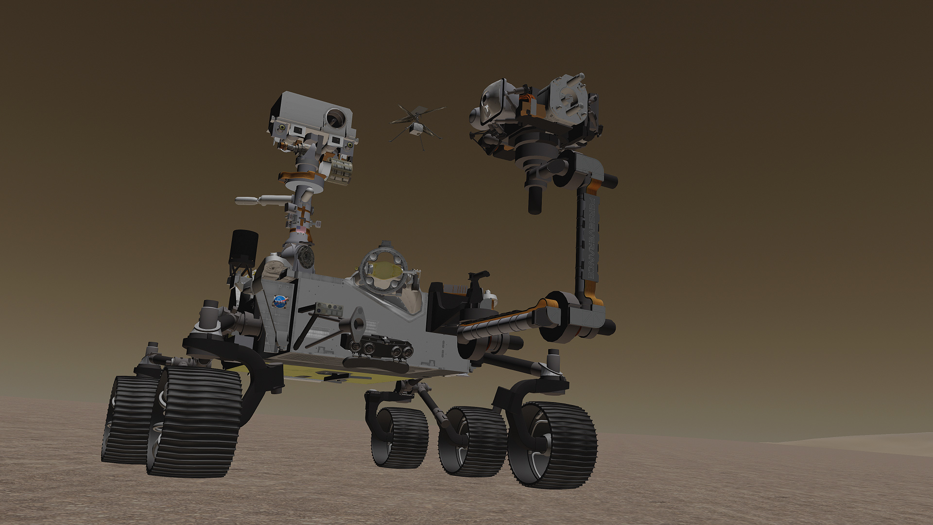 Mars 2020 - Perseverance and Ingenuity