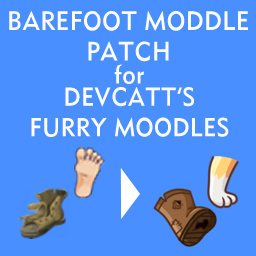 Barefoot Moodle: Devcatt's Furry Moodles Patch – Project Zomboid Mod