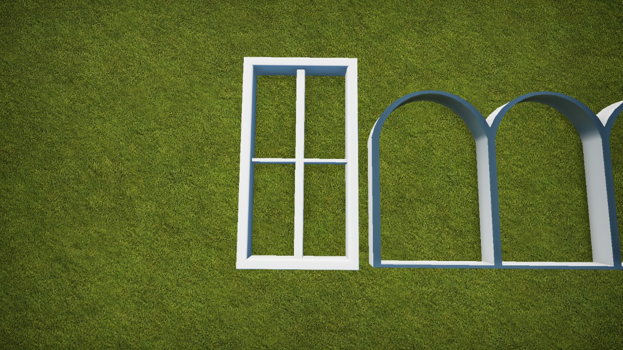 Single Window Frame