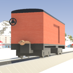 19th Century Boxcar