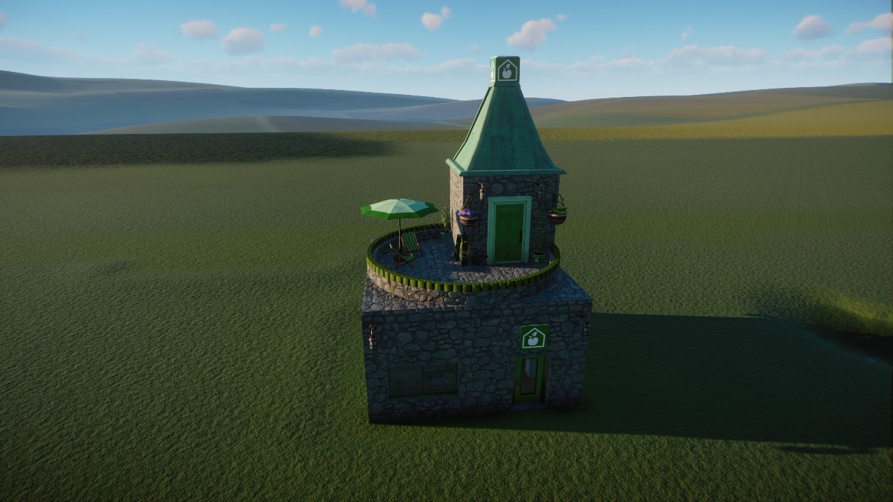 Copper Stone Large Keeper Hut
