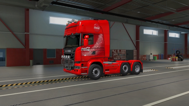 Scania Coca Cola Topline Truck Skin