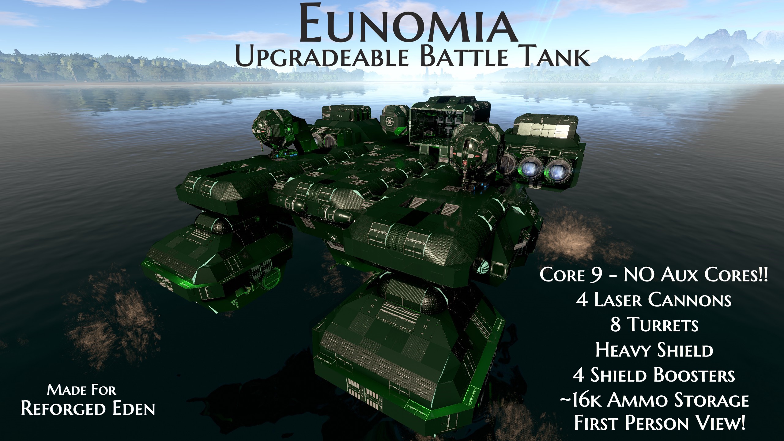 Eunomia - Upgradeable Battle Tank (HV)
