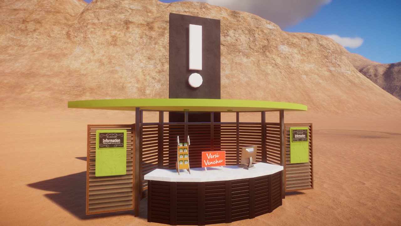 Minishop - info kiosk