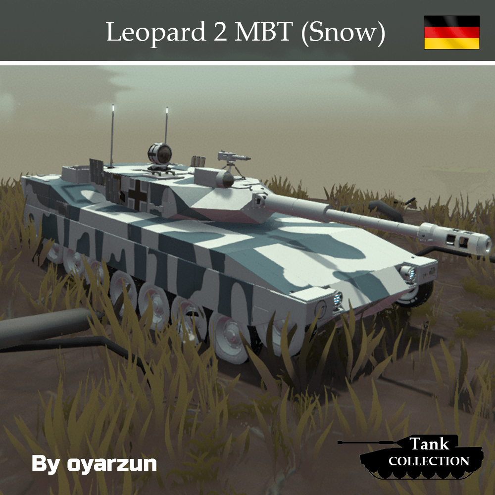Leopard 2 MBT (Snow Camo)