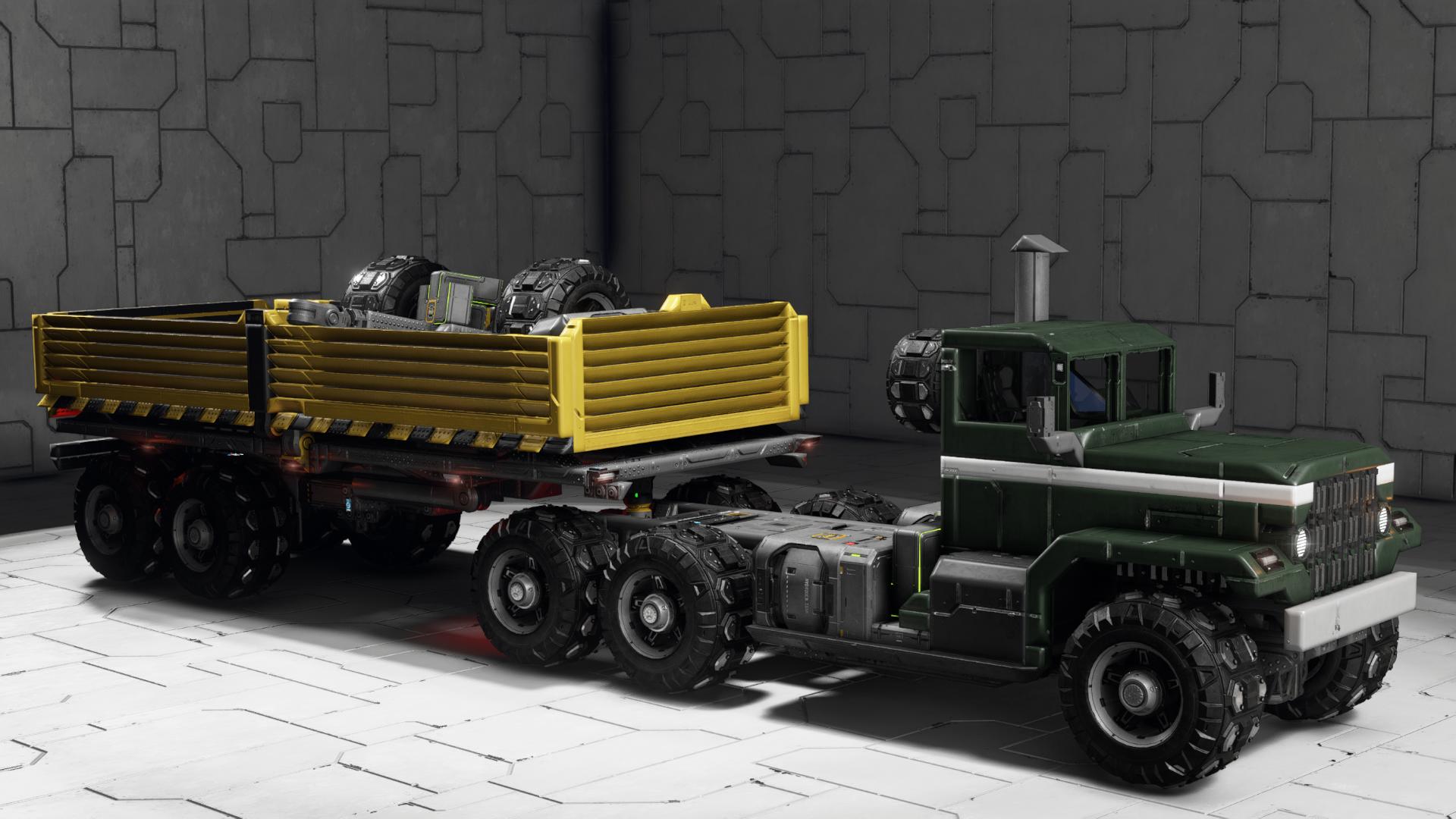 [OC] Duece Tractor Trailer preview