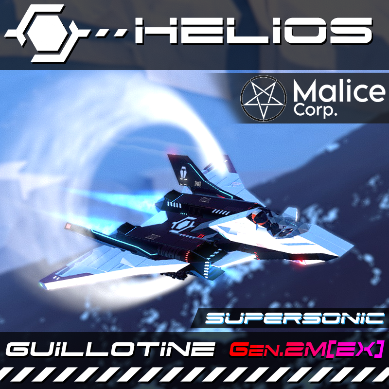 HELIOS x MALICE 'Guillotine Gen.2M-[EX]' - Air Superiority Fighter