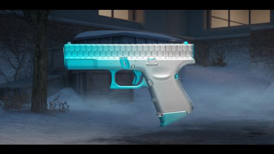 Glock-18 Blue Mist