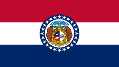 The flag of the state of Missouri