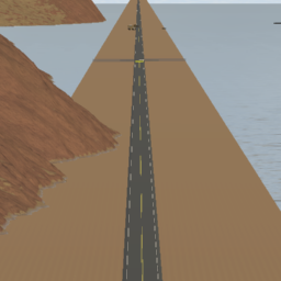 13 miles of road