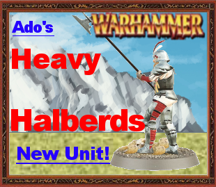 Reupload- New unit Heavy Halberds