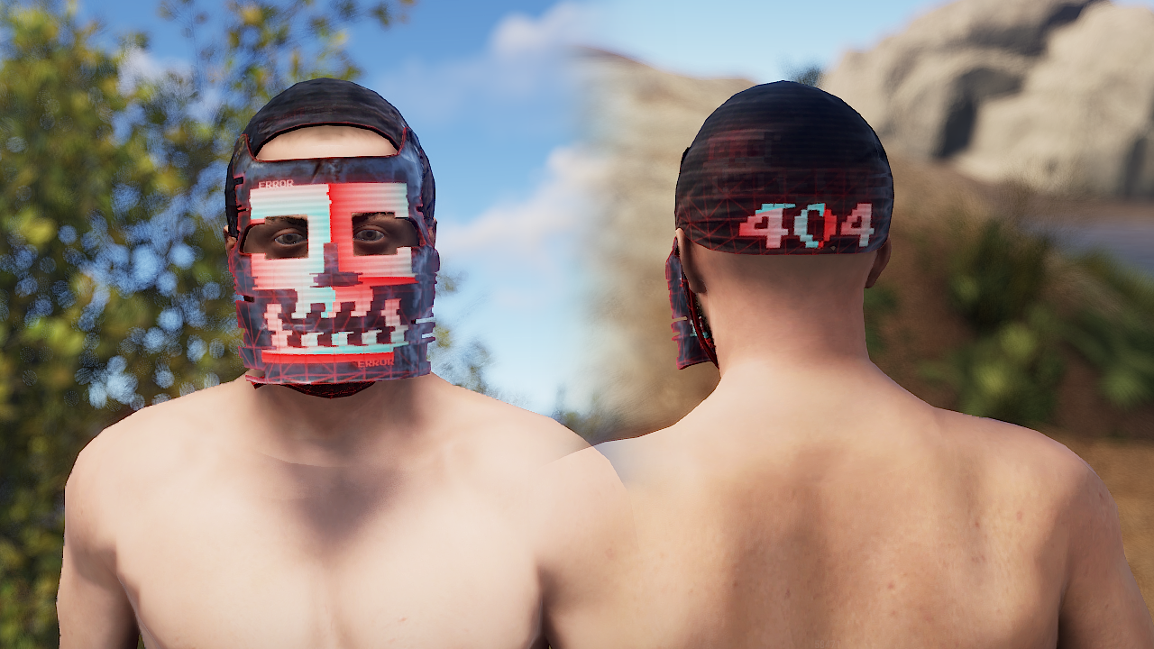 Corrupted Facemask
