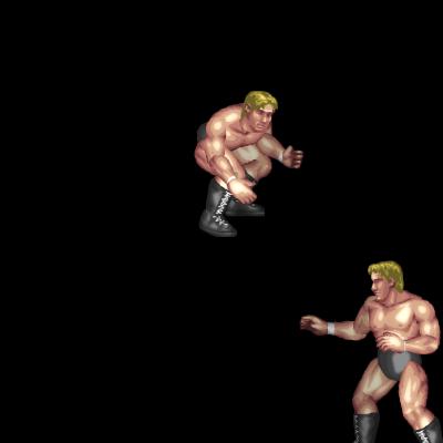 Kane Diving Clothesline