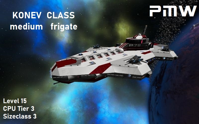 PMW-CV-Konev class (lvl 15 CPU T3 medium frigate)