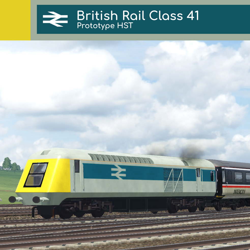 BR Class 41 'Prototype HST' Powercar