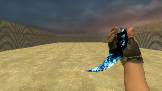CS:GO Karambit Blue Fade – Left 4 Dead 2 Mod