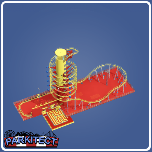 Toboggan crazy coaster (kermis funfair carnival kirmes)